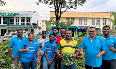 புயல் காற்றில் விழுந்த மரங்களை செந்தோசா தொகுதி பணிப்படை விரைந்து அகற்றியது