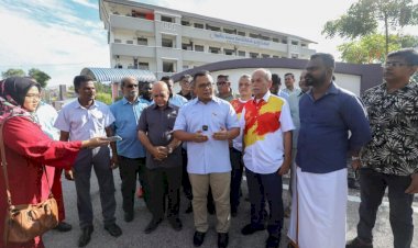 கோல்ட்பில்ஸ் தோட்ட தமிழ் பள்ளி விவகாரம்  விரைவில் தீர்வு காண்பேன்   மந்திரி புசார்