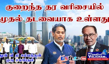 குறைந்த தர வரிசையில் முதல் தடவையாக உள்ளது.. Khairi Jamalludin