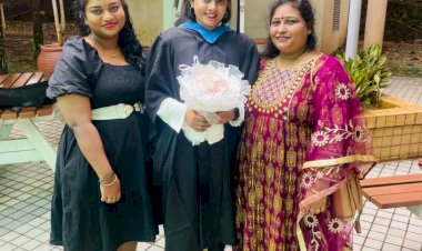 வர்த்தக நிர்வாகத்துறையில் முதுநிலை பட்டம் பெற்றார் ஷர்மதிராஜ் ராஜசேகரன்.
