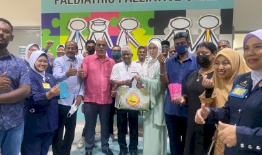 புற்று நோயால் பாதிக்கப்பட்ட குழந்தைகளுக்கு அன்பளிப்பு..