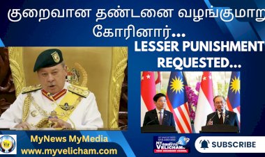 குறைவான தண்டனை வழங்குமாறு கோரினார்.