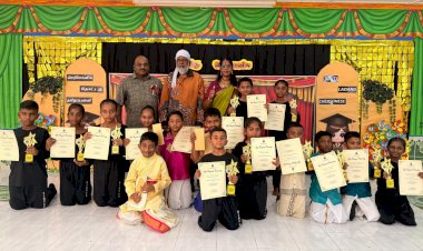 கோலக்குராவ்  தேசிய வகை  செர்சோனிஸ் தோட்டத்தமிழ்ப்பள்ளியின் பரிசளிப்பு விழா