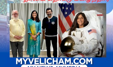 விண்வெளி வீராங்கனை சுனிதா வில்லியம்ஸ் பூமித் தாயை தொட்டு மகிழ்ந்தார்