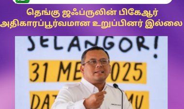 தெங்கு ஜஃப்ருலின் பிகேஆர் அதிகாரப்பூர்வமான உறுப்பினர்இல்லை