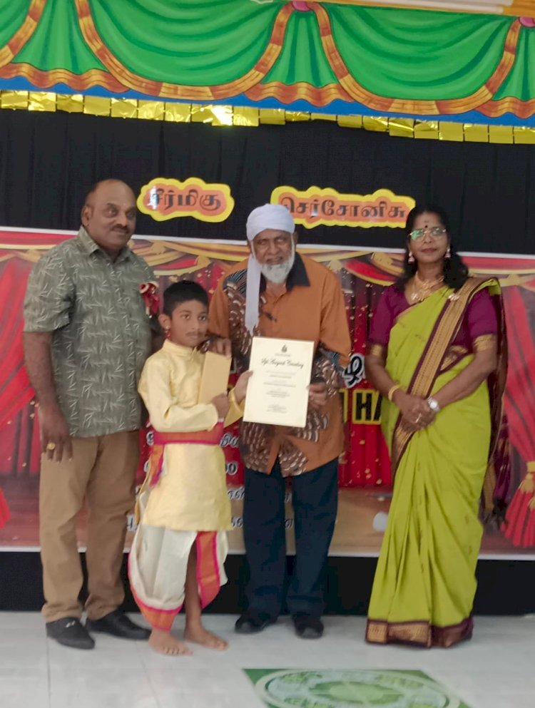 கோலக்குராவ்  தேசிய வகை  செர்சோனிஸ் தோட்டத்தமிழ்ப்பள்ளியின் பரிசளிப்பு விழா